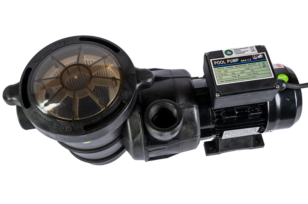 HST Profi Leis Poolpumpe 16 m3, 16020 Liter/Std, 600 W I Erweiterbare Filterpumpe mit geringer Energ