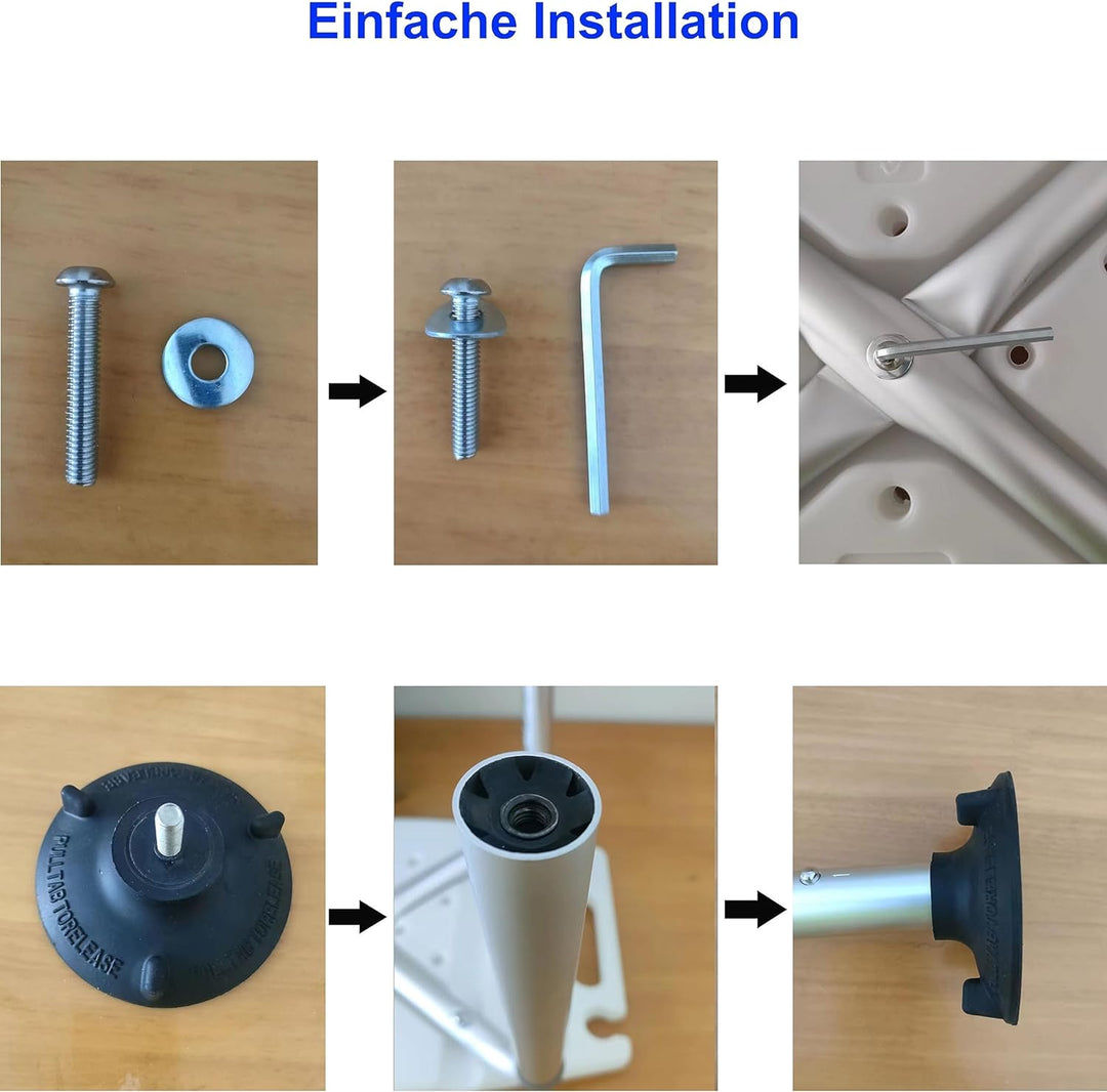 Adjustable Bath Chair,Höhenverstellbar Duschhocker, Anti-Rutsch Badsitz Duschhilfe Duschsitz,150KG K