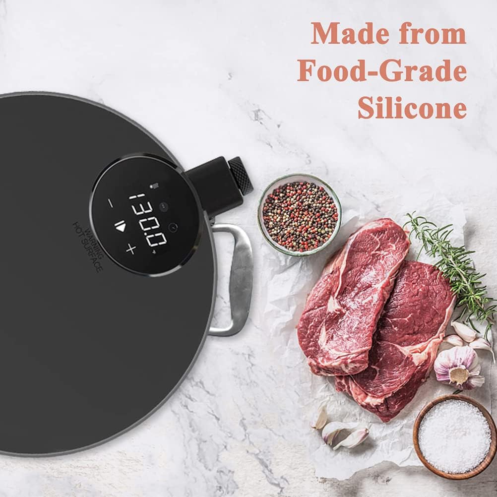 Silikon-Sous-Vide-Deckel Zum Kochen, Robust, Kompatibel mit Anova, Ideal für Langzeitkochen, Zusätzl