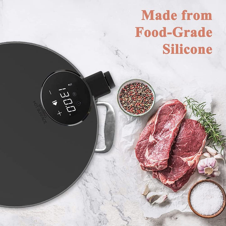 Silikon-Sous-Vide-Deckel Zum Kochen, Robust, Kompatibel mit Anova, Ideal für Langzeitkochen, Zusätzl