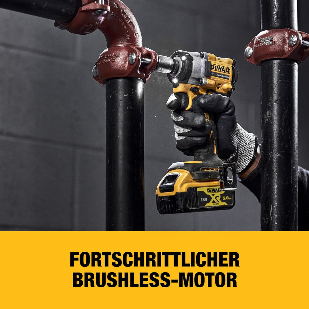 Dewalt XR Akku-Schlagschrauber DCF922N (18V, ½ Zoll Aussenvierkant-Aufnahme mit Kugelrastung, 406 Nm