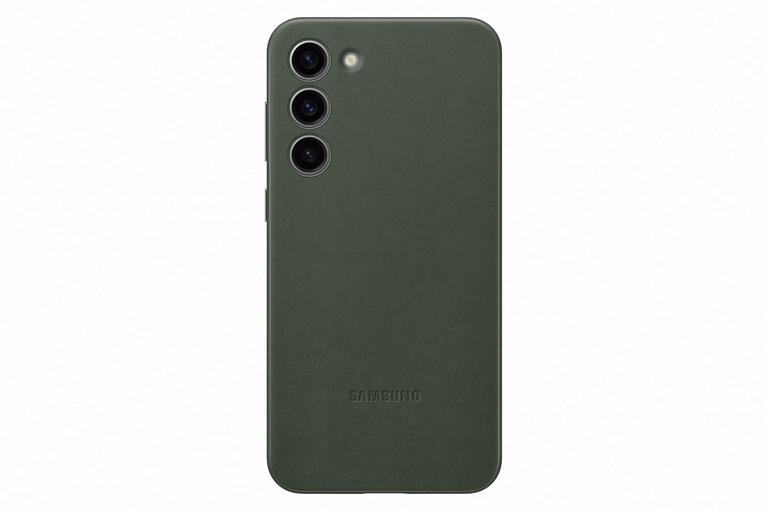 Samsung Leather Smartphone Case EF-VS916 für Galaxy S23+, Handy-Hülle, Echtleder, Schlankes Design,