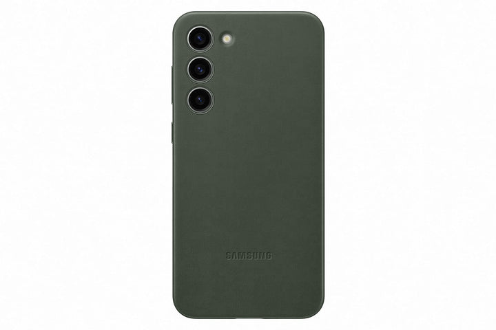 Samsung Leather Smartphone Case EF-VS916 für Galaxy S23+, Handy-Hülle, Echtleder, Schlankes Design,