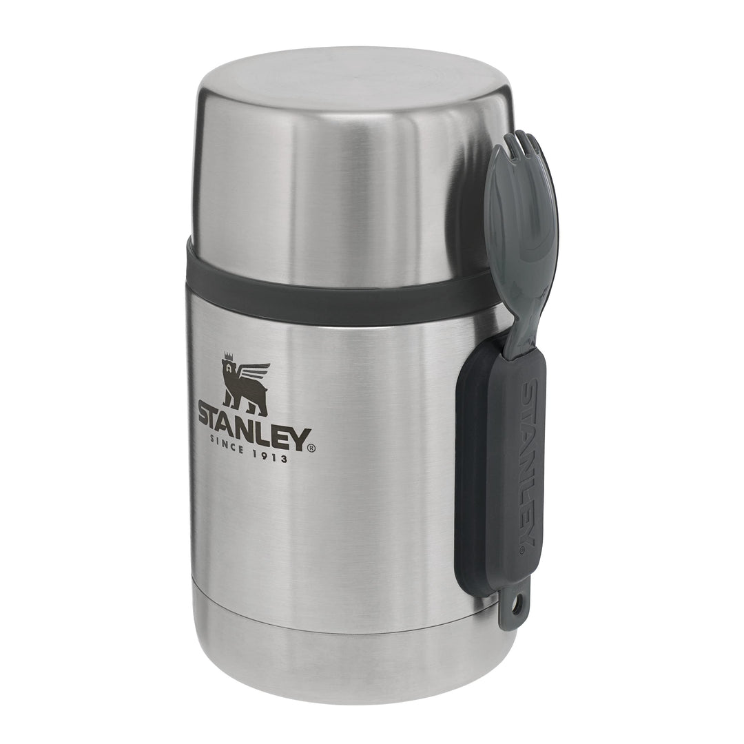 Stanley Adventure Stainless Steel All-In-One Thermobehälter für Essen mit Spork 532 ml - Edelstahl W