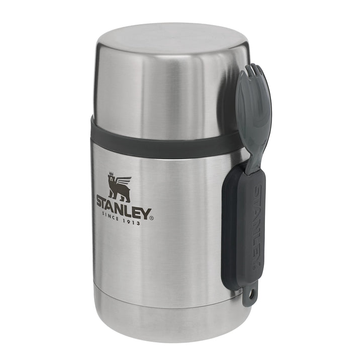 Stanley Adventure Stainless Steel All-In-One Thermobehälter für Essen mit Spork 532 ml - Edelstahl W