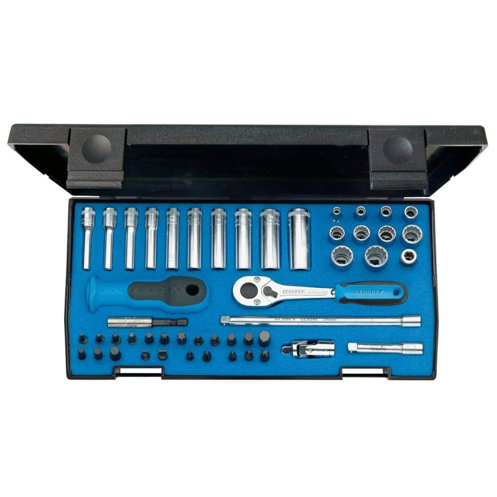 GEDORE 20 LMU-10 Steckschlüssel-Satz 1/4&