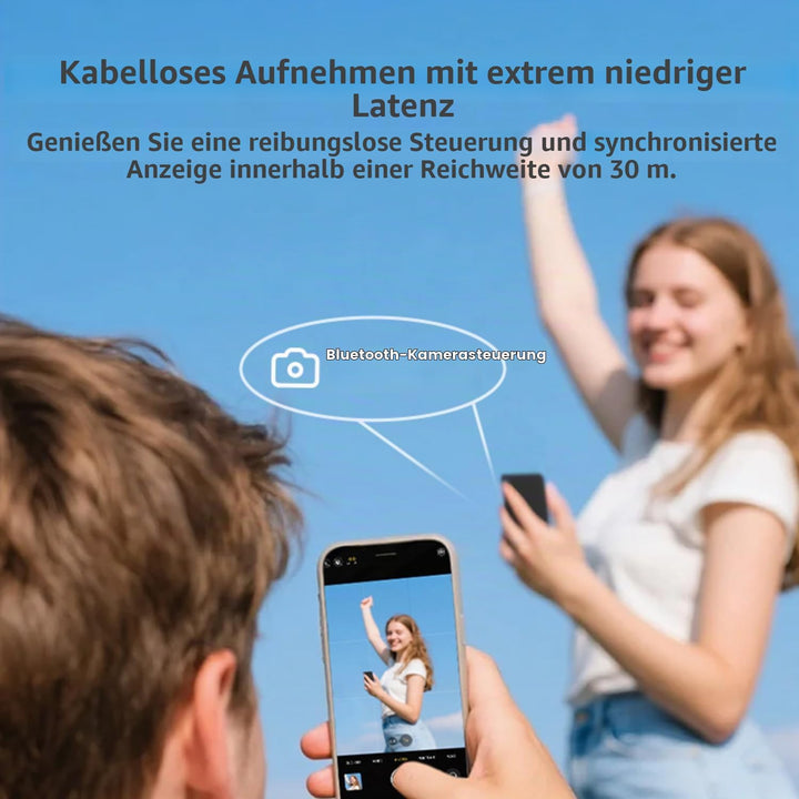 SHIMBOL CP5 Mini 2 Selfie Monitor Screen – Externes Display für Smartphone Rückkamera, 2.4" Vlog Scr