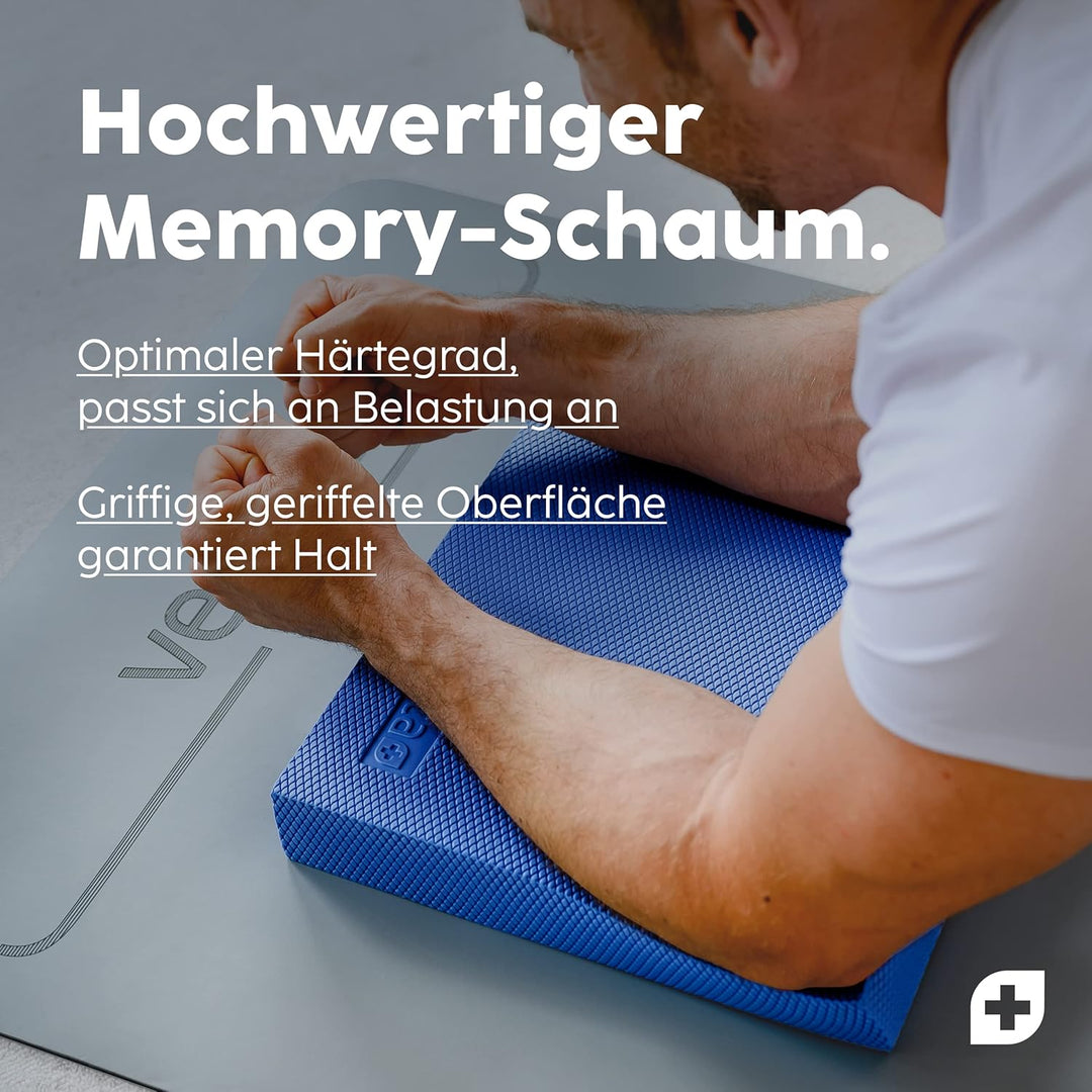 Vesta+ Balance Pad XXL + APP, Wackelpad und Gleichgewichtskissen - Balance Pad Physiotherapie für da
