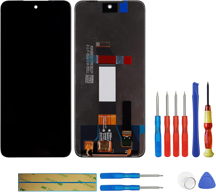 swark LCD Display Kompatibel mit Poco M3 Pro (Schwarz ohne Rahmen) Touch Screen Replacement + Tools