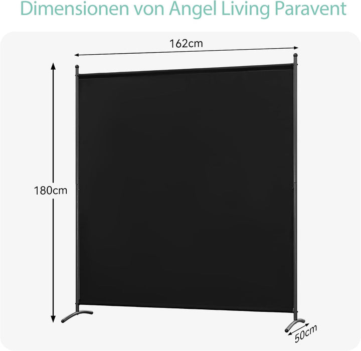 Angel Living Paravent 1 Teilig,Trennwand Raumteiler Paravent Raumteiler Innen Sichtschutz Wandschirm