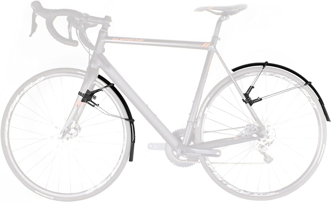 SKS GERMANY RACEBLADE PRO/PRO XL 28" Schutzblech-Set für Rennräder (Fahrrad-Spritschutz in verschied