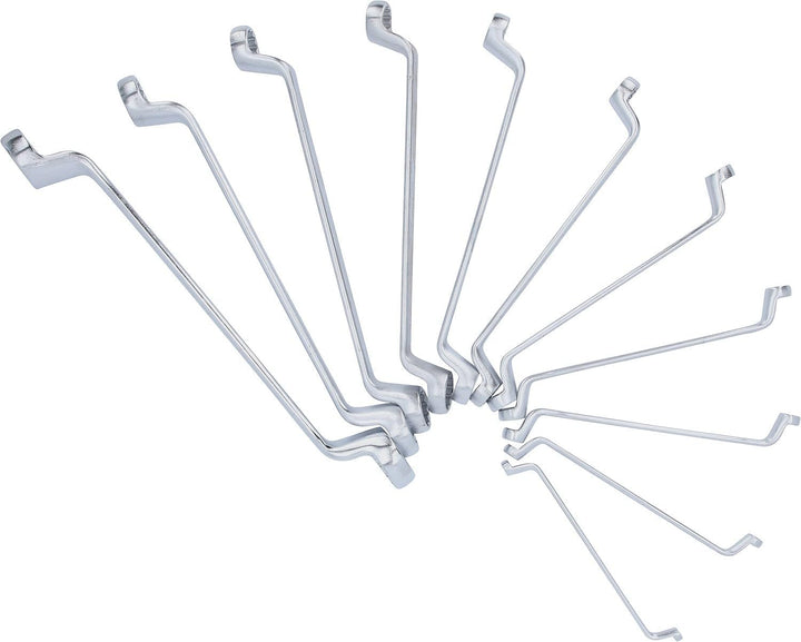 KS Tools 517.0222 CLASSIC Doppel-Ringschlüssel-Satz, gekröpft, 11-tlg. 6-32mm