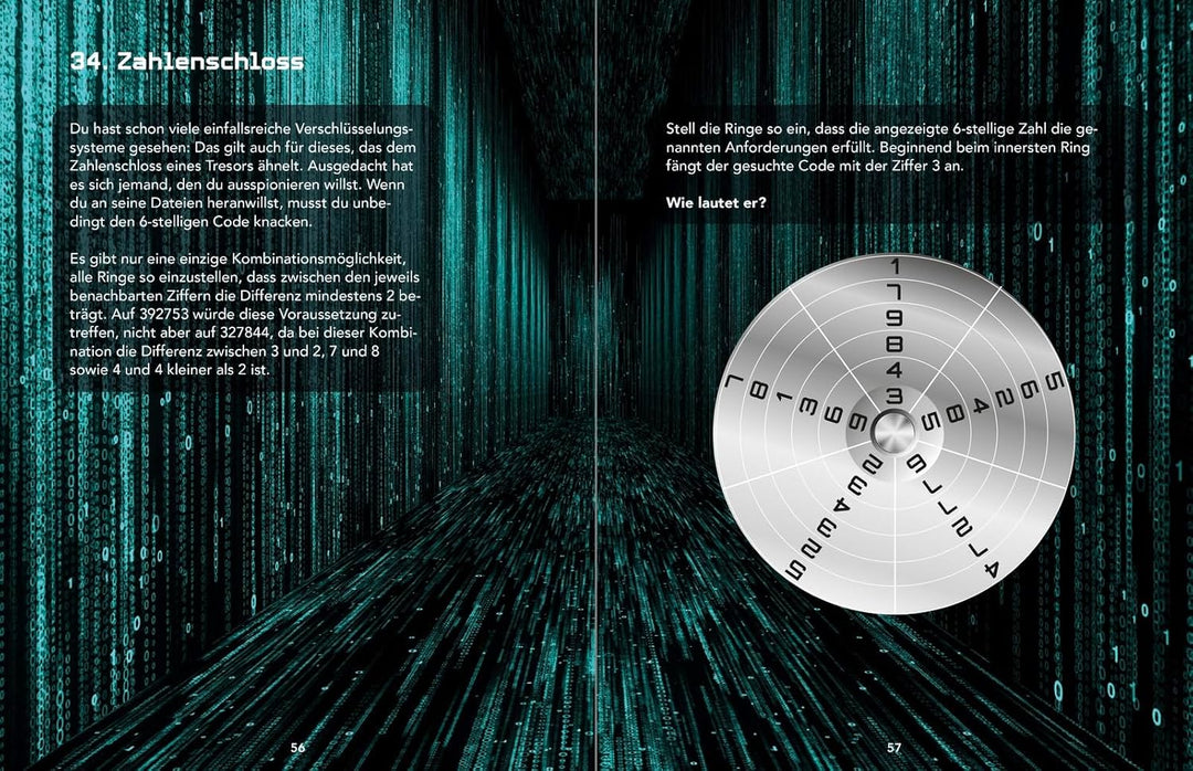 Hacked! Das Cybercrime-Rätselbuch: Knacke Codes und überliste Hacker | 100 spannende Rätsel für Erwa