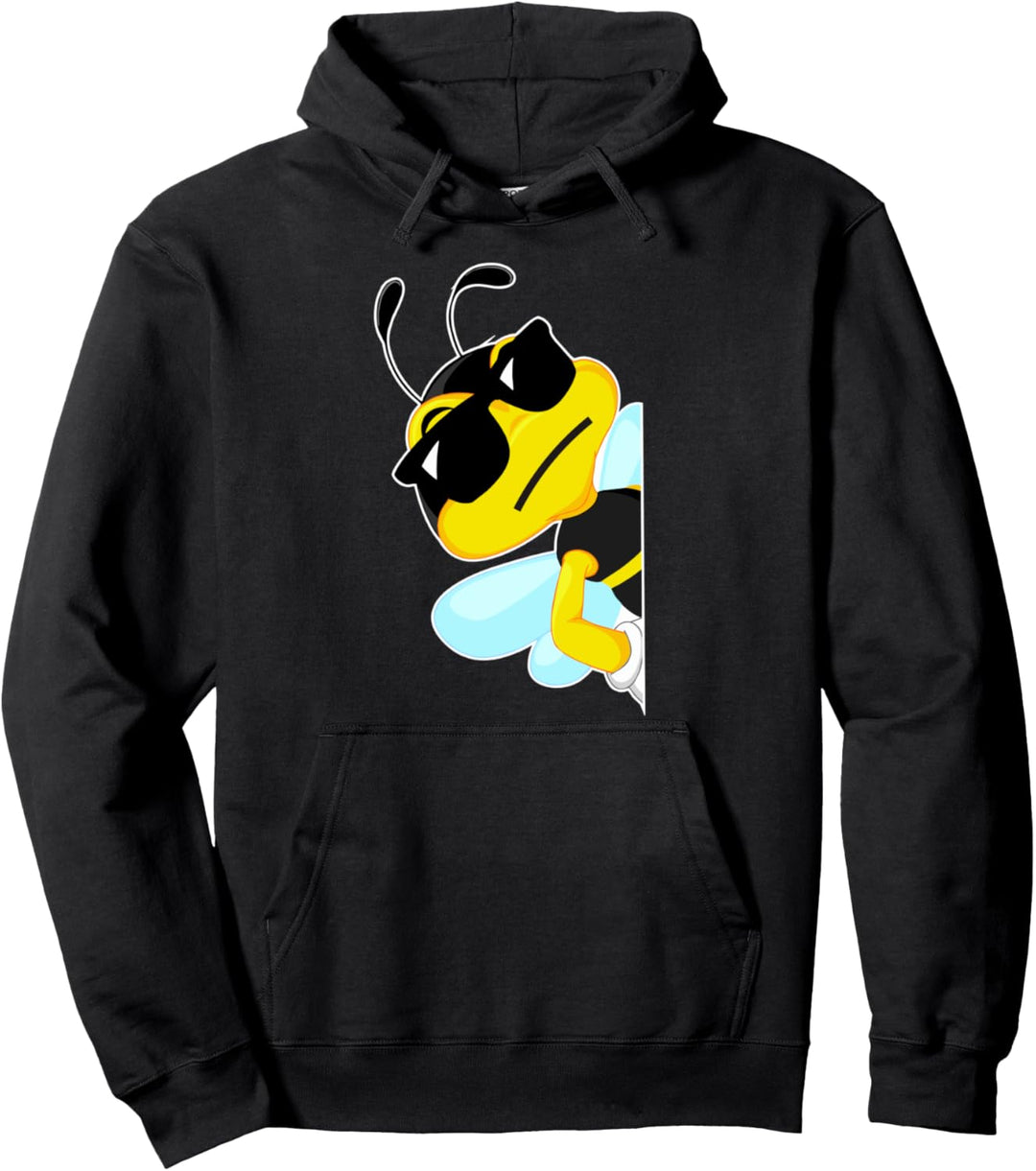 LUSTIGE BIENE Pullover Hoodie