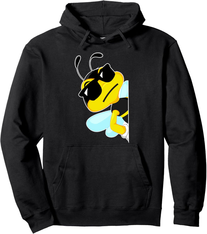 LUSTIGE BIENE Pullover Hoodie