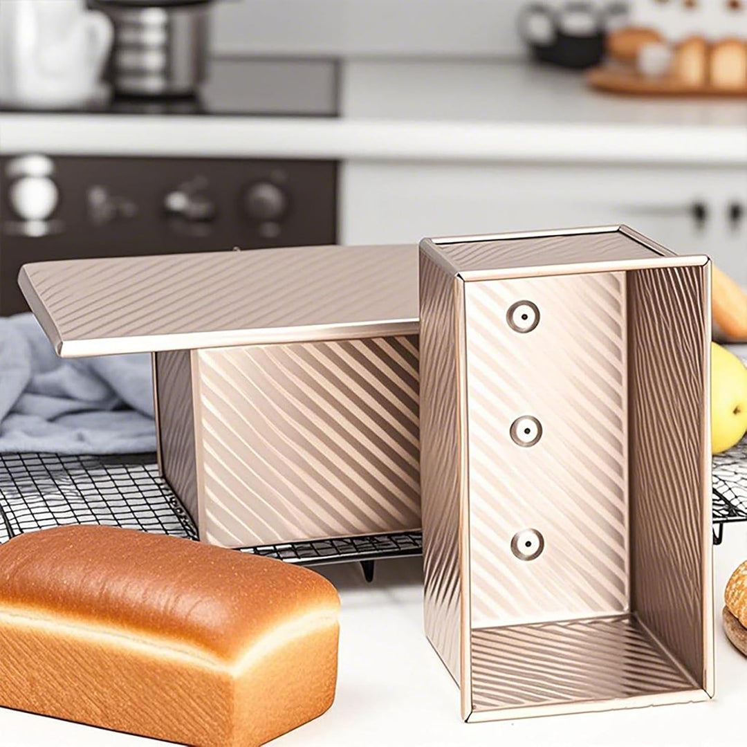 Brotbackform mit Deckel,Toastbrot Backform mit Deckel,Brotbackformen Toast Brot Backform Pullman Lai