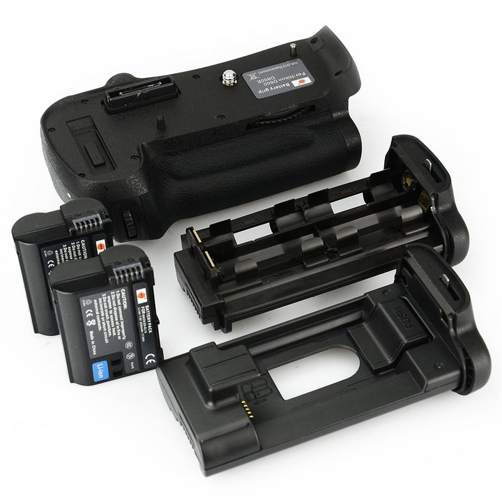 DSTE® Batterie Griff für Nikon D800 D800E Digital DSLR Kamera als MB-D12 mit (2 packung) EN-EL15