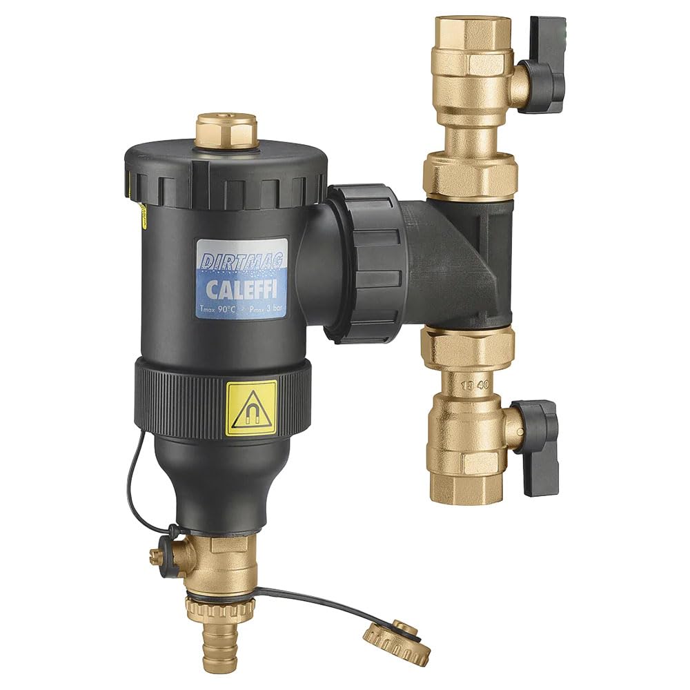 Thermador - Entgaser und Dekantiertopf – Thermador Absetztopf Dirtmag schwenkbar mit Ventilen Ø 3/4