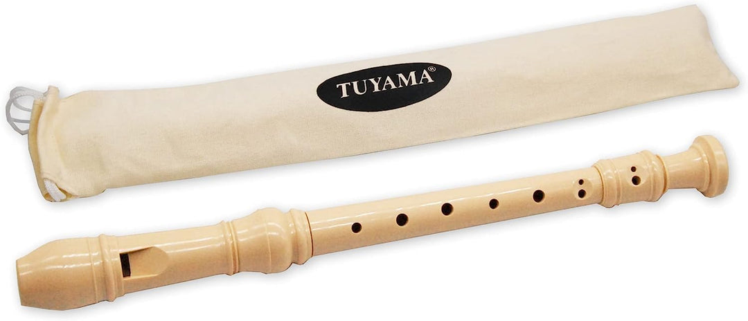 Starterset: Tuyama TFS-06B (barocke Griffweise) Blockflöte + 'Meine Lustige Blockflöte' Band 1 ISBN