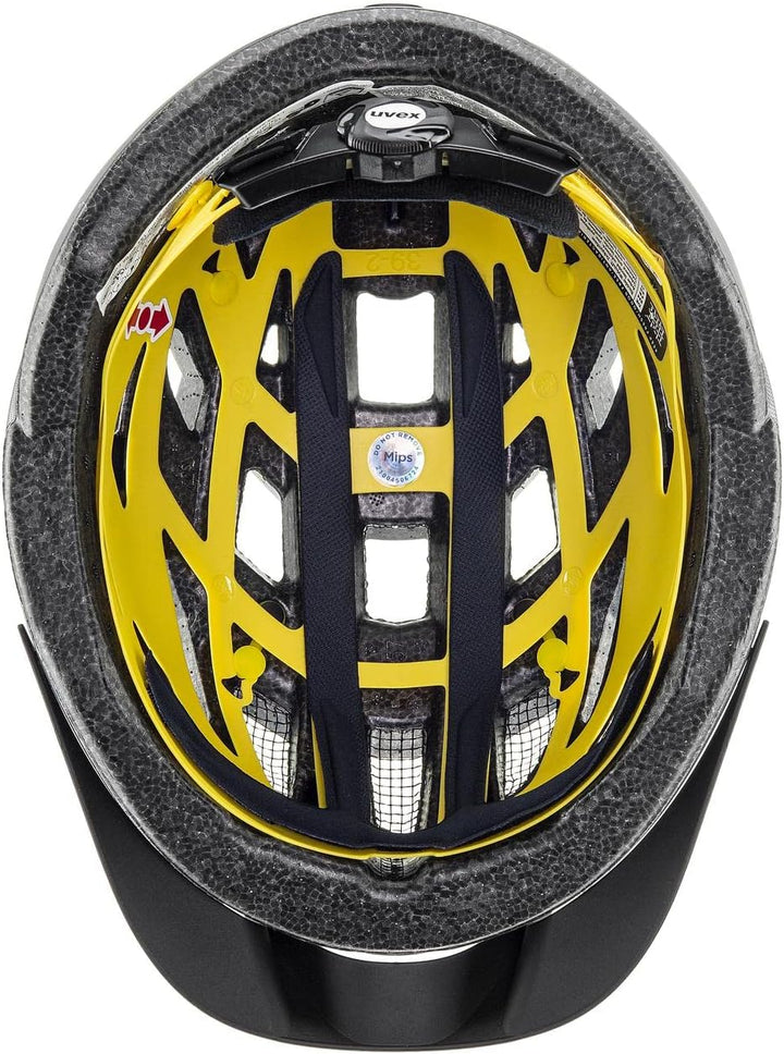 uvex Unisex – Erwachsene, city i-vo Fahrradhelm titan matt 52-57 cm Single, titan matt 52-57 cm Sing