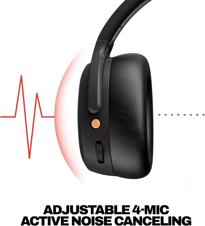 Skullcandy Crusher ANC 2 Over-Ear Noise Cancelling Wireless-Kopfhörer mit Sensory Bass, 50 Std. Akku