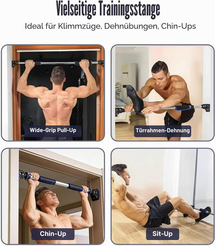 Romix Tür Klimmzugstange Türrahmen, Verstellbar Keine Schrauben Klimmzugstangen wand Trainingsgerät