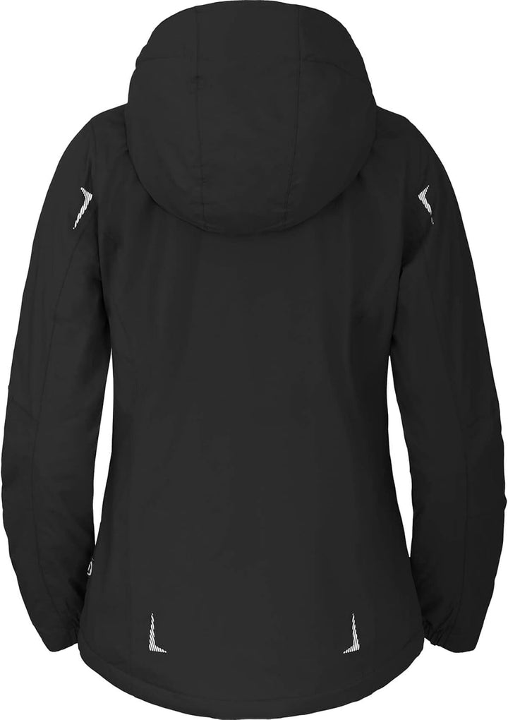 Bergson Damen Regenjacke HELLI THERMO - leicht wattiert - Wanderjacke - Fahrradjacke - Outdoorjacke
