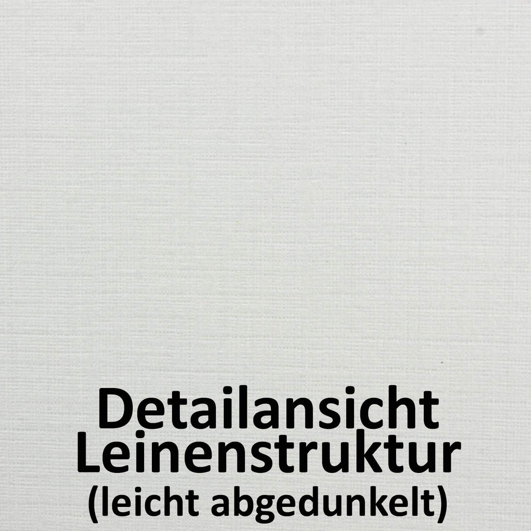 200 Stück - Zeta Leinen - Feinstpapier hadernhaltiges Papier mit Leinen-Struktur DIN A4 für hochwert