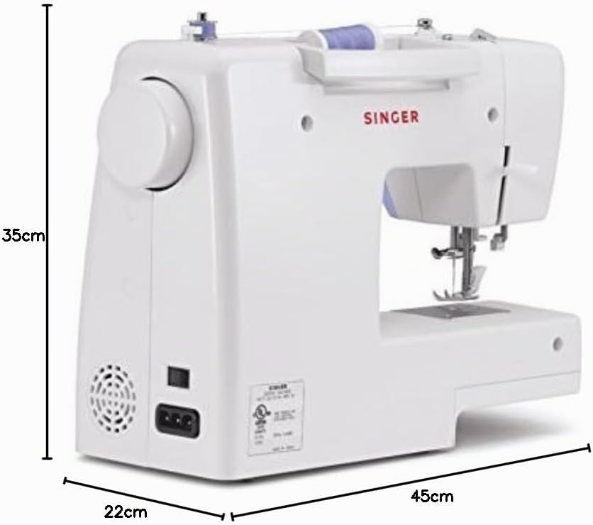 Singer Simple 3232 Nähmaschine, Kunststoff, lila, 45 x 22 x 35 cm Einfach, Einfach