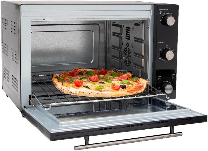 multifunktions-umluftofen 48l 1800w schwarz - bat-48rc 48 L, 48 L