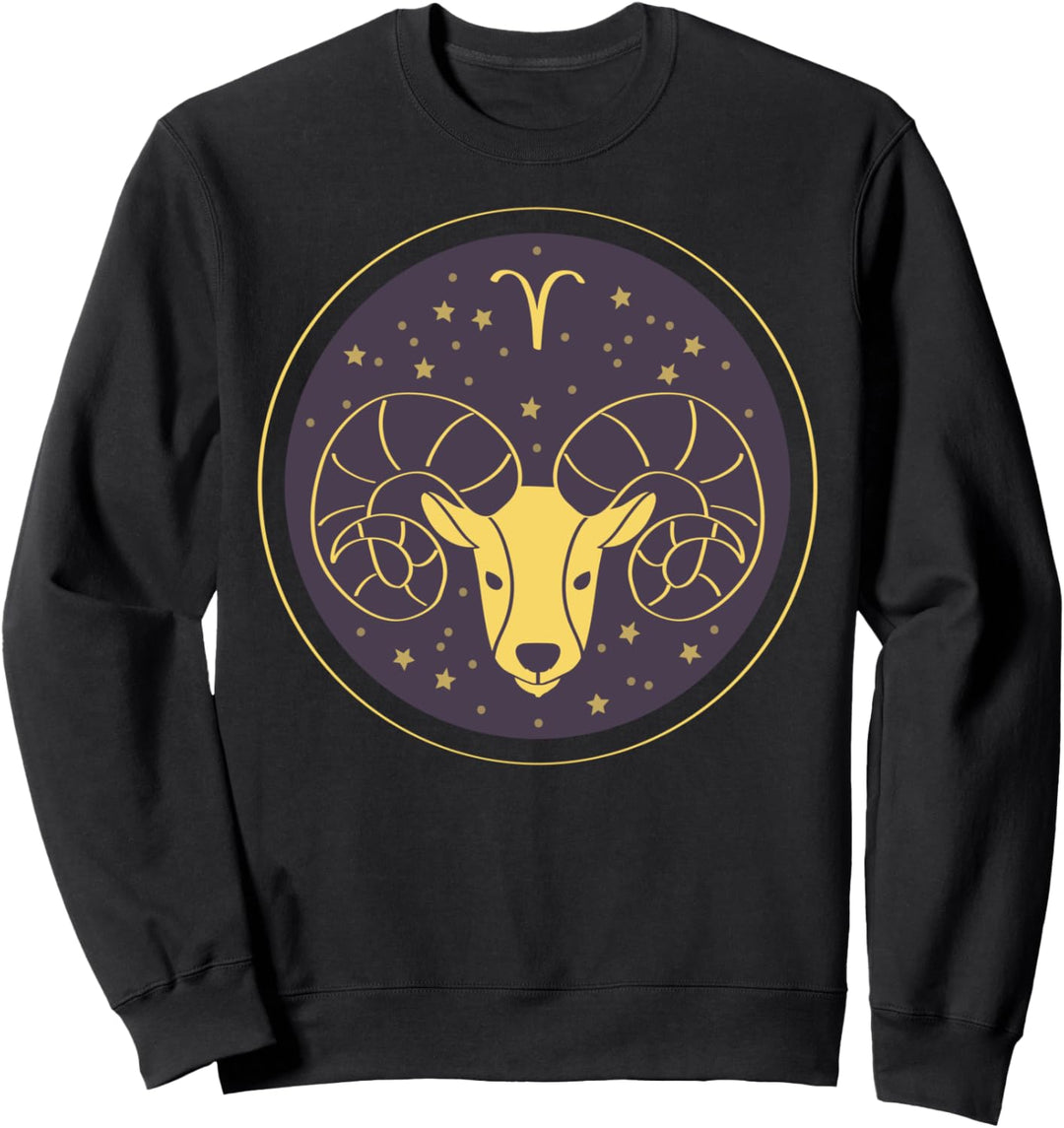 Widder Astrologie Horoskop | Damen Kinder Herren Sweatshirt