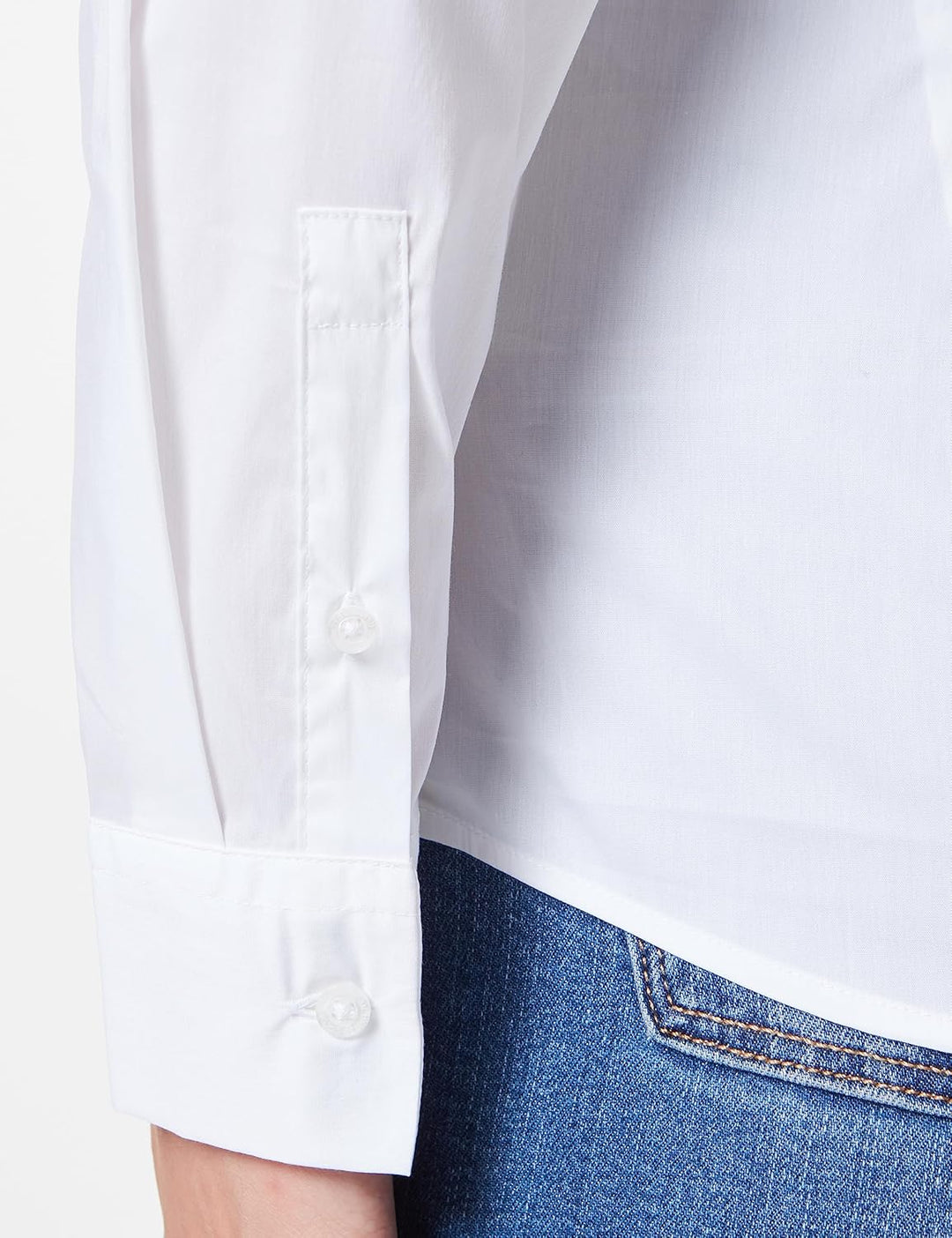 United Colors of Benetton Damen Hemd XL Optisches Weiss 101, XL Optisches Weiß 101