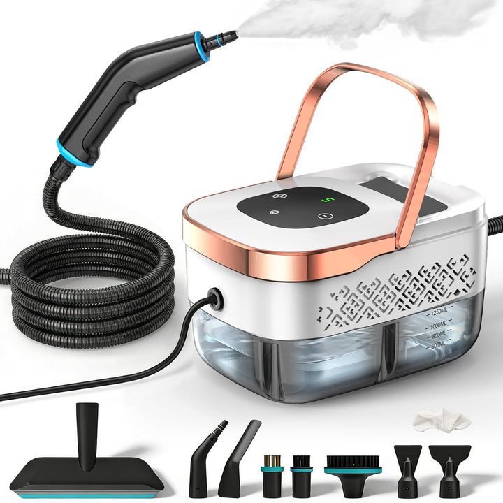 Dampfreiniger Für Alles | 1500W Dampfreiniger Handgerät | 1250ml Steam Cleaner | Handdampfreiniger M