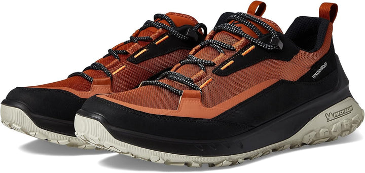 ECCO Herren ULT-trn M Low Wp Outdoor Shoe 41 EU Black Cognac, 41 EU Black Cognac