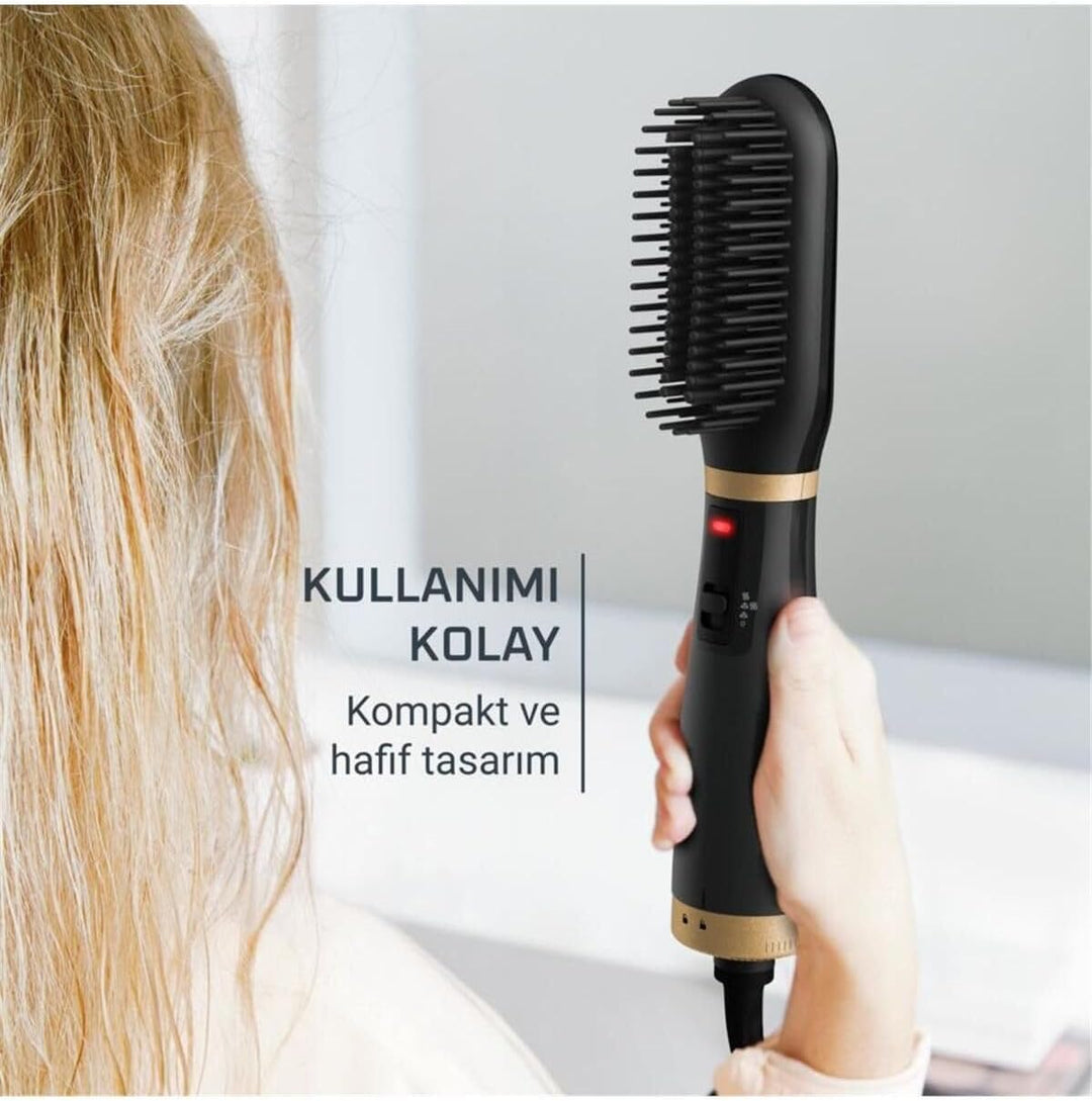 Rowenta Powerstraight Air Heissluftbürste, Trocknen und Glätten 2-in-1, schnelle Ergebnisse, UB5920F