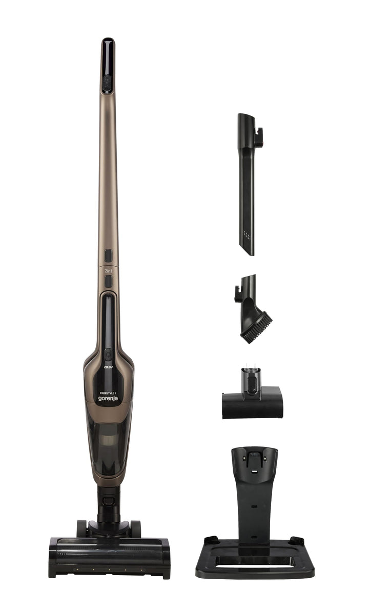 Gorenje SVC288191FSIIGO Akku Staubsauger/Motorleistung: 176 W/Saugkraft: 27 W/Bis zu 77 min Laufzeit