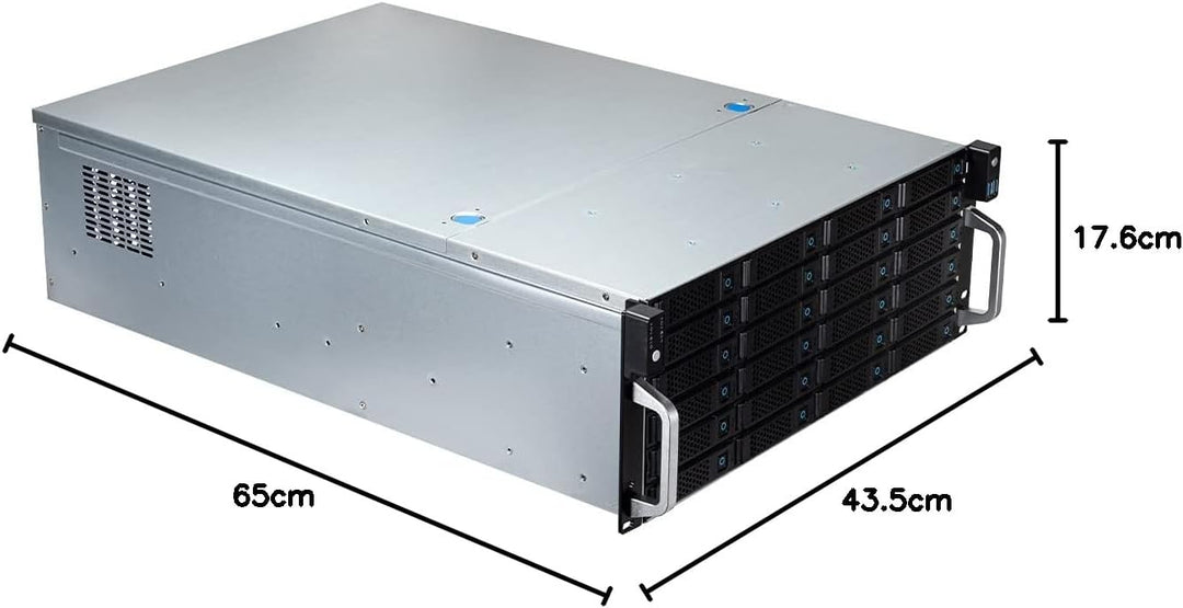 Unykach Chassis Rack Hot Swap 4U / 24 Bay, PYROJEWEL-A-20052233, 4U/24 Bahías