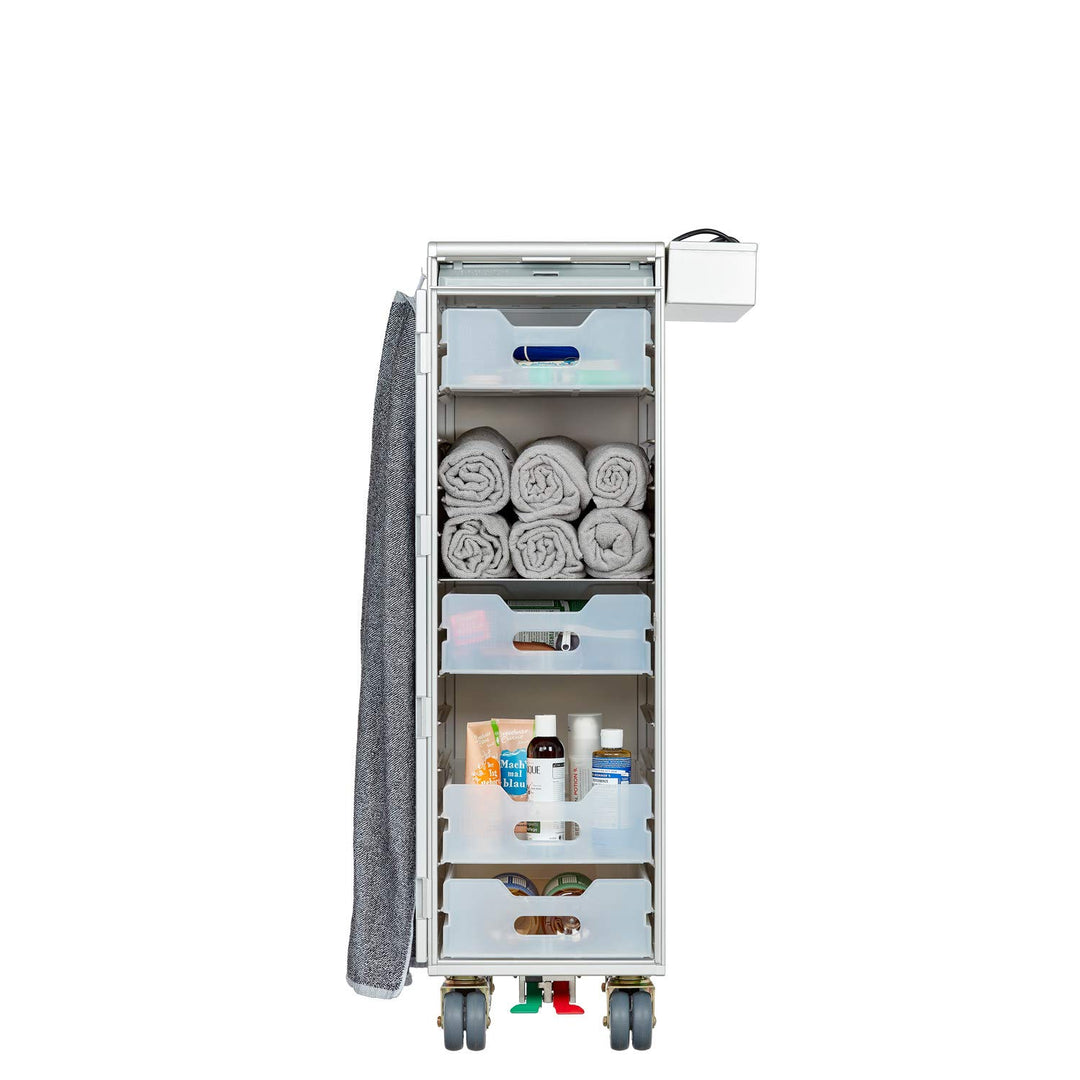 Ausstattungspaket für Flugzeugtrolleys und Airline Trolleys, Bad & Wellness, Kunststoff, Atlas-Norm