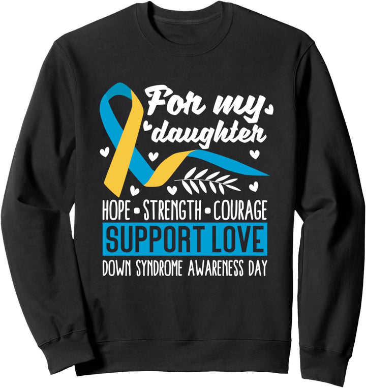 Trisomie 21 Behinderung - Familie Down Syndrom Sweatshirt