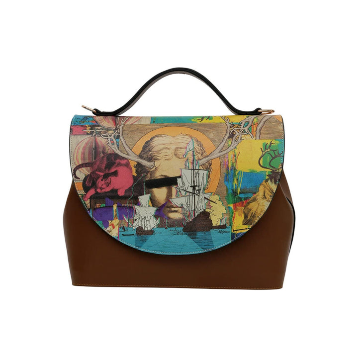 DOGO Handy Bag Vegane Damen Umhängetaschen - Handgefertigt Schultertaschen und Handtasche Ancient Ta