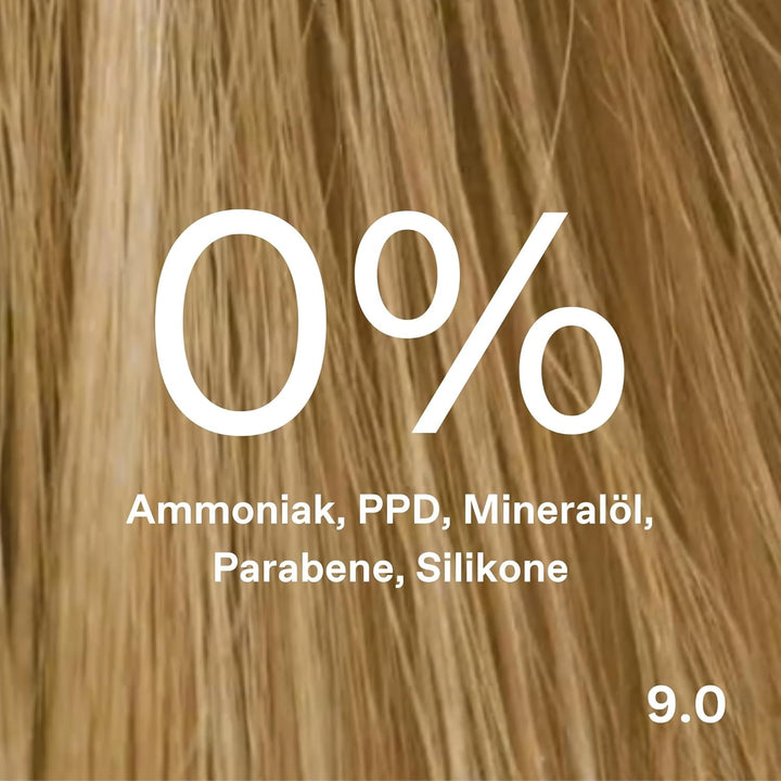 KORRES Argan Oil Colorant – ammoniakfreie Haarfarbe Hell-Hellblond 9.0– 100% Grauhaarabdeckung & veg