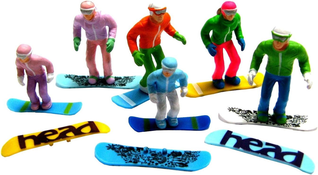 Jaegerndorfer jaegerndorferjc54300 stehend Figuren mit Head Snowboards (6-teilig)