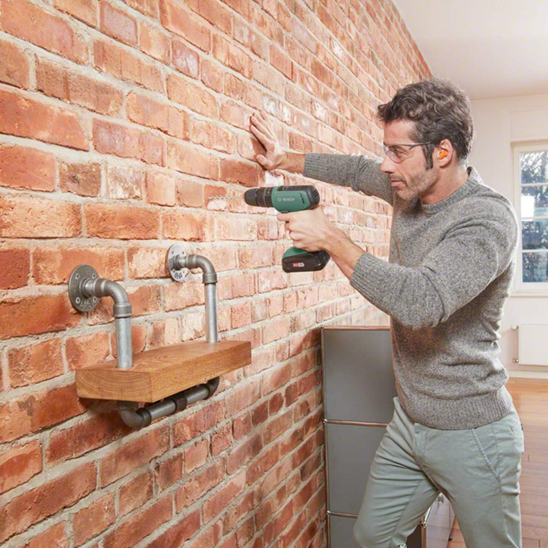 Bosch Akku Schlagbohrschrauber UniversalImpact 18 (2 Akku, 18 Volt System, im Koffer) Set | 2 Akkus,