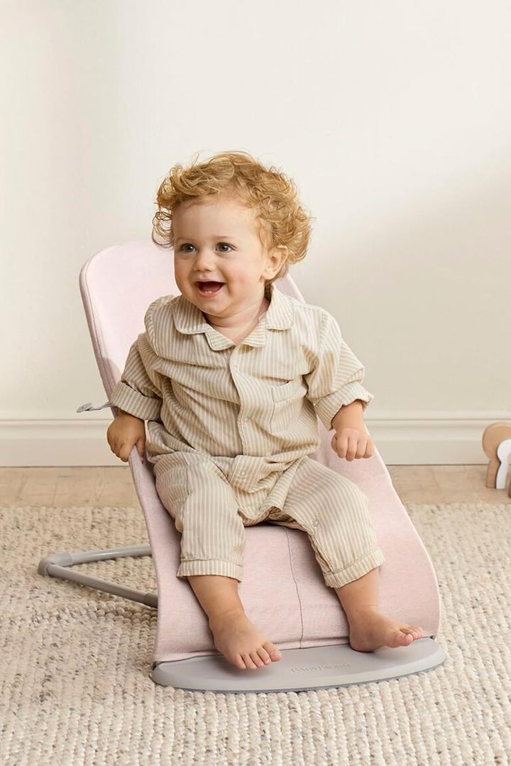 BabyBjörn Babywippe Bliss, Gewebt Melange, Hellrosa Gewebt Melange Hellrosa, Gewebt Melange Hellrosa