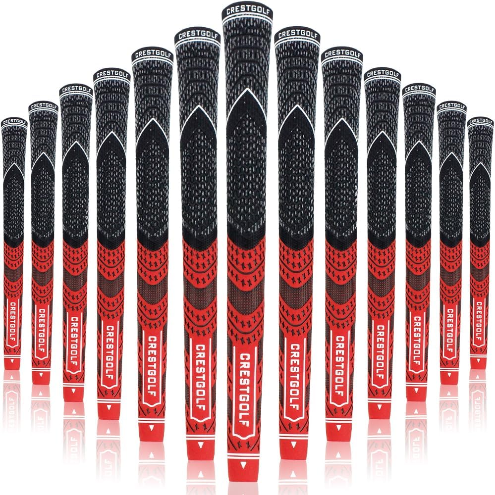 KOFULL Golfgriffe Golf Griffe Set Golf Club Griffe Golfschlägergriffe Golfschläger Golf Griff Midsiz