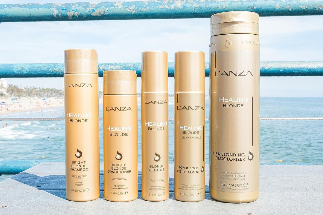 L'ANZA Heilende Blondine Hellblondes Shampoo (300 ml), Für Natürliches & Entfärbtes Blondes Haar - V