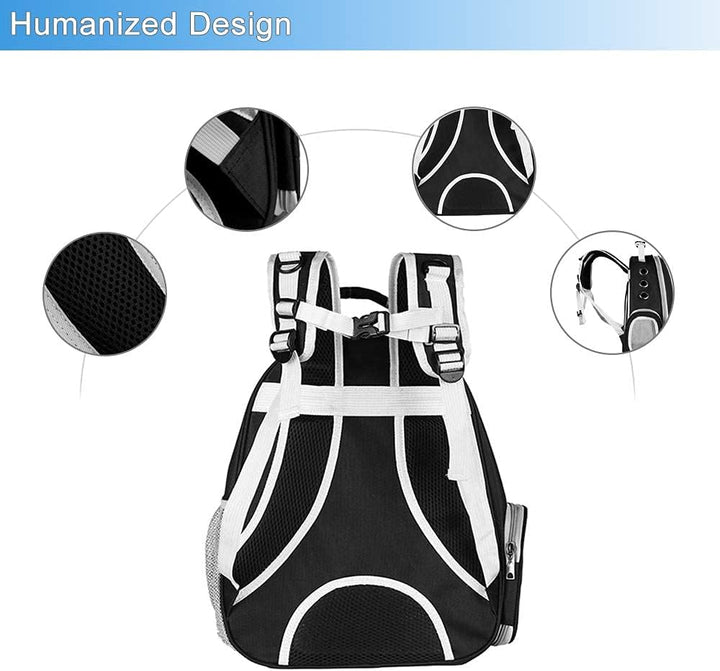 BEIKOTT Katzenrucksack Tragetasche, Hunderucksack, Haustier-Bubble-Rucksack für kleine Katzen, Welpe