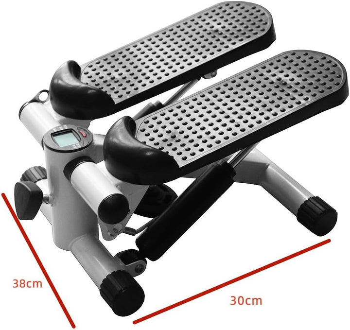 Stepper für Zuhause,Mini Stepper für Zuhause,Up-Down Swing Stepper mit Power Ropes, Stepper Hometrai