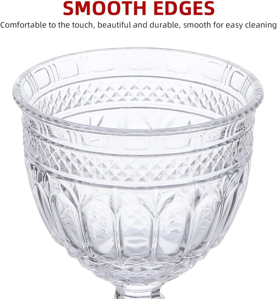 Yardwe Apotheker-Gläser aus klarem Glas, dekoratives Süssigkeiten-Buffetglas, Hochzeits-Süssigkeiten