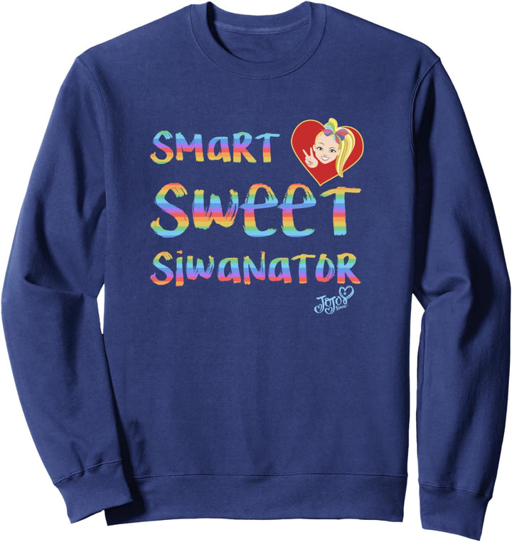 JoJo Siwa Smart Sweet Siwanator Rainbow Sweatshirt